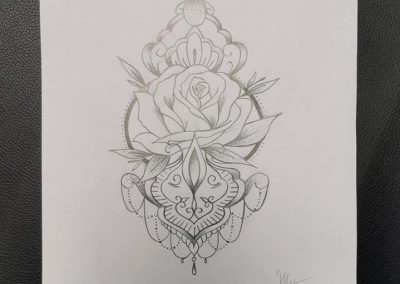 dessin fleurs tattoo my st fulgent 85 en vendée