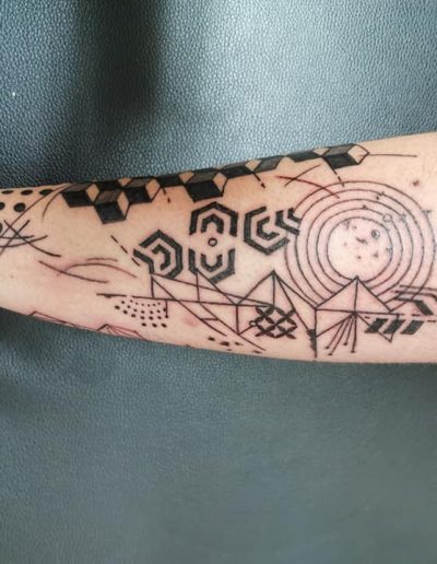 tatouage destructuré cubique recto tattoo my st fulgent 85