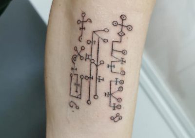 tatouage circuit imprimé tattoo my st fulgent 85