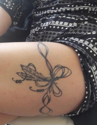 tattoo cuisse plume tattoo my st fulgent 85