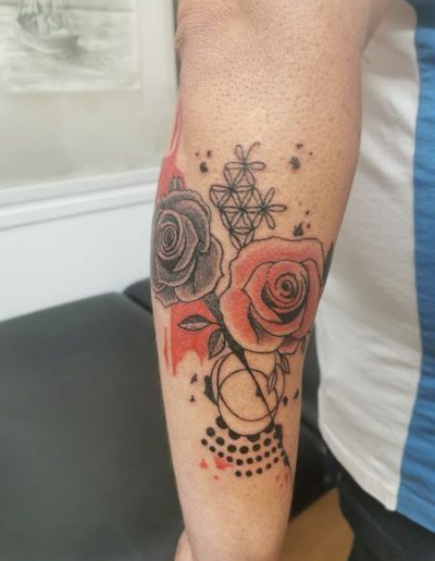 Tatouage roses tattoo trash polka tattoo my st fulgent 85
