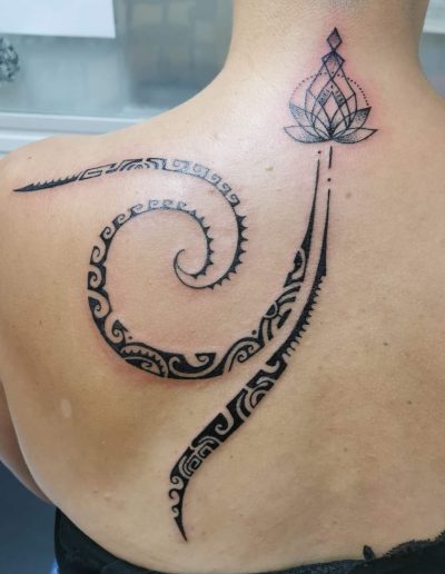 Tatouage maori et fleur mandala tattoo my st fulgent 85