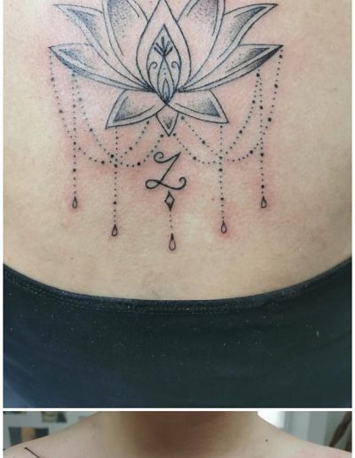 tatouage fleur mandala et lauriers tattoo my st fulgent 85