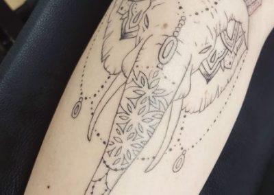 tatouage éléphant décoratif tattoo my st fulgent 85